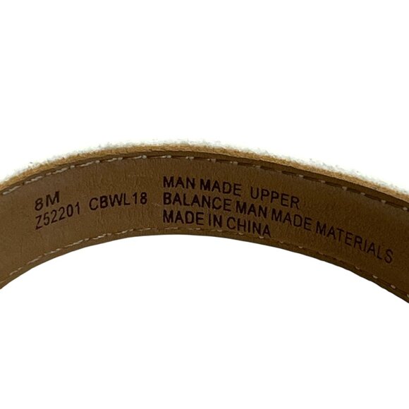 B.O>C Women’s White With Adjustable Strap & Cork Wedges Apple Sandal Size 8M - Picture 4 of 10